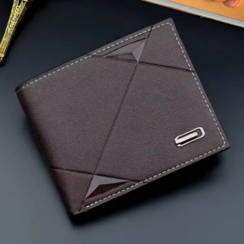 Wallet With Multiple Card Slots Short Wallet Thin Style Soft Slim Card Holder Zipper Coin Pocket Mens Wallet Holder Purses