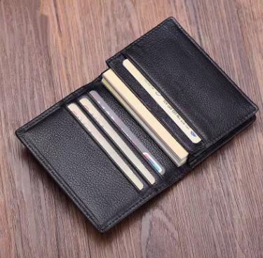 Luxury Fashion Genuine Leather card Wallets men credit card holders women card&ID holder male organizer Business card holder