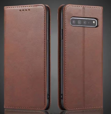 Magnetic attraction Leather Case for Samsung Galaxy S10 5G 6.7" G977B/U/N Holster Flip Cover Case Wallet Phone Bags Fundas Coque